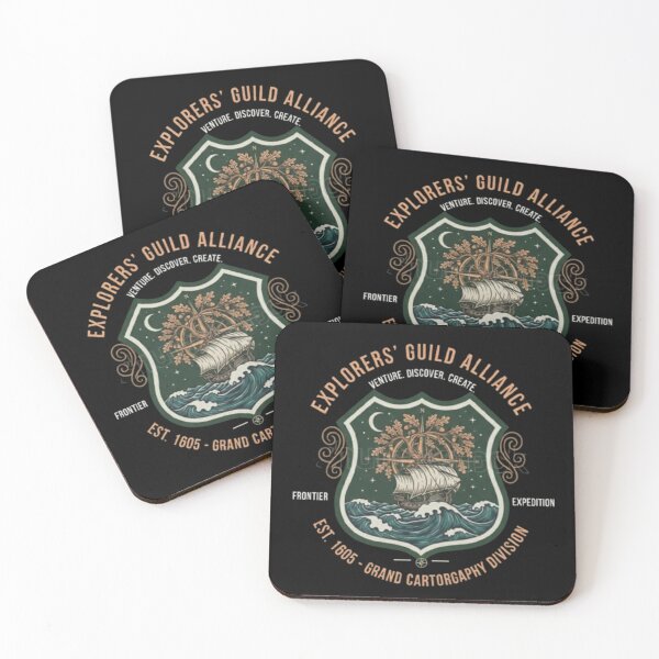 Item preview, Explorers’ Guild Alliance – Venture, Discover, Create designed and sold by Dogandesighn.