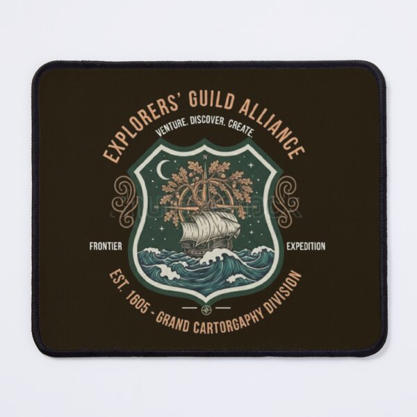 Item preview, Explorers’ Guild Alliance – Venture, Discover, Create designed and sold by Dogandesighn.