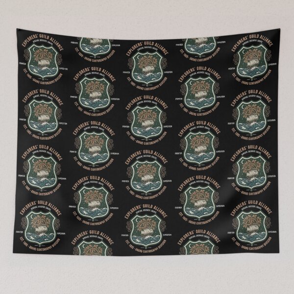 Item preview, Explorers’ Guild Alliance – Venture, Discover, Create designed and sold by Dogandesighn.