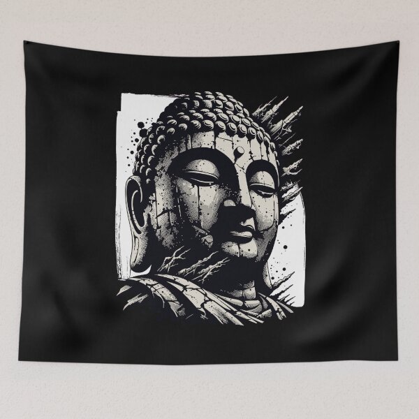 Item preview, Buddha - The Brutalist Relic designed and sold by SignumShop.