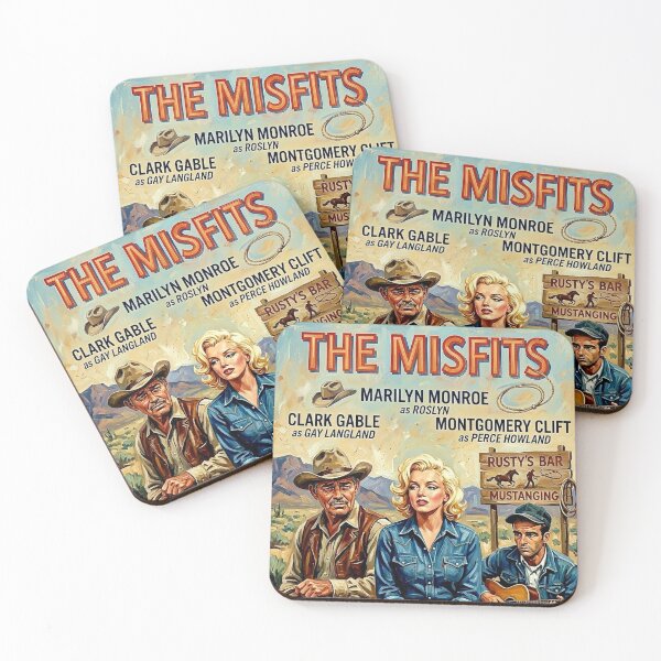 Item preview, Vintage Cinema Art: The Misfits (1961) designed and sold by Art's Diner.