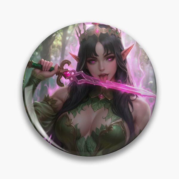 Item preview, Aelith, Queen of the Amazonian Elves designed and sold by PivotPressPub.