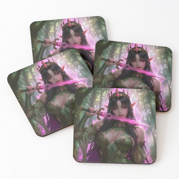 Item preview, Aelith, Queen of the Amazonian Elves designed and sold by PivotPressPub.