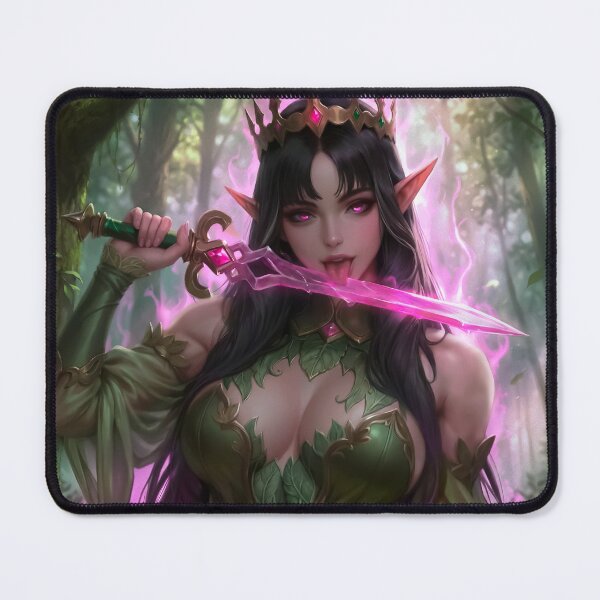Item preview, Aelith, Queen of the Amazonian Elves designed and sold by PivotPressPub.