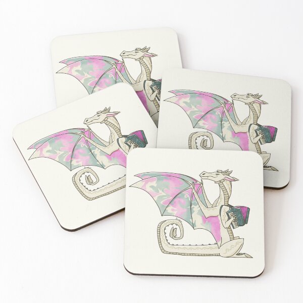 Item preview, Accordragon - White Chocolate designed and sold by Sheepskins & Beeswax.