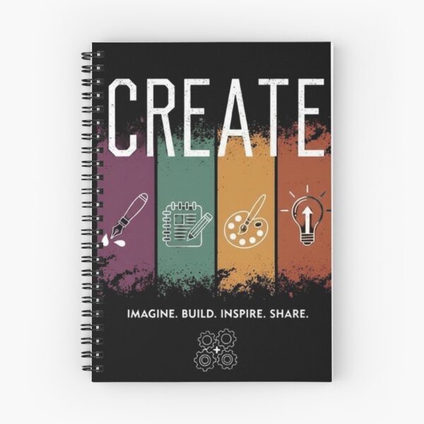 Item preview, Create – Creative Process Motivation Design designed and sold by Dogandesighn.