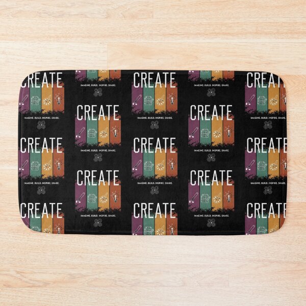Item preview, Create – Creative Process Motivation Design designed and sold by Dogandesighn.
