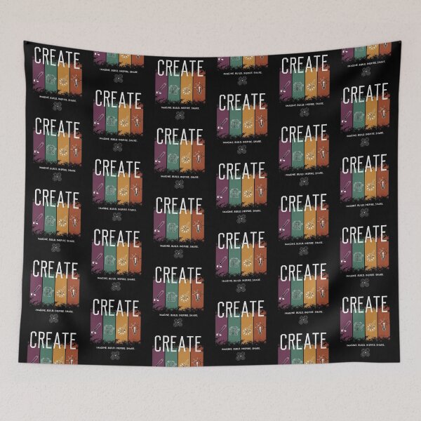 Item preview, Create – Creative Process Motivation Design designed and sold by Dogandesighn.