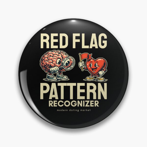 Item preview, Red flag pattern designed and sold by Peerless-Prime.