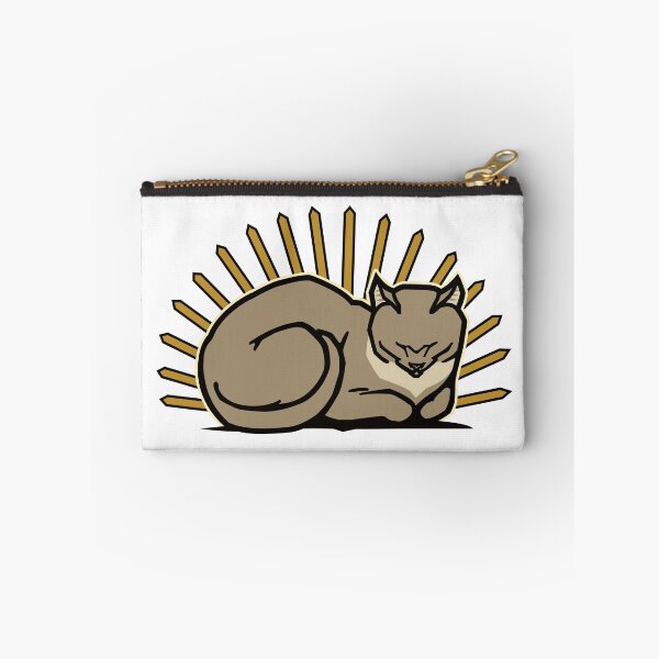 Item preview, The Eternal Nap: A Holy Cat Emblem designed and sold by knappidesign.