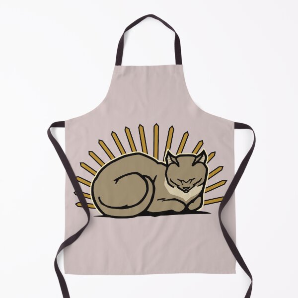 Item preview, The Eternal Nap: A Holy Cat Emblem designed and sold by knappidesign.