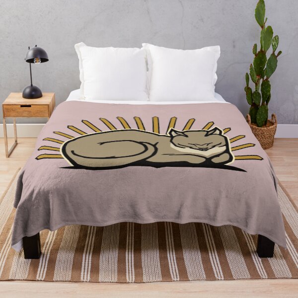 Item preview, The Eternal Nap: A Holy Cat Emblem designed and sold by knappidesign.