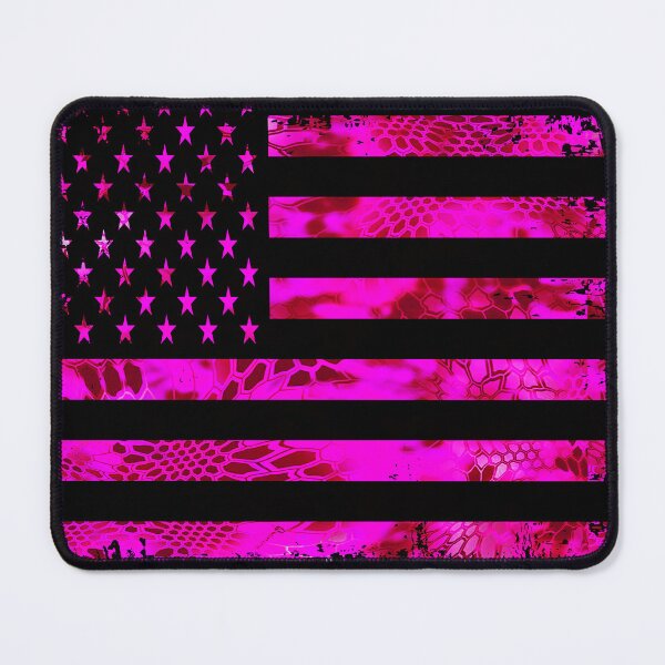 Item preview, Pink Camo American Flag designed and sold by artistwill.