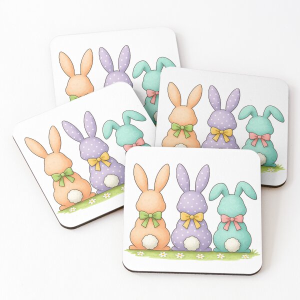 Item preview, Cute Easter Bunnies designed and sold by ZBIFBOUETLA.