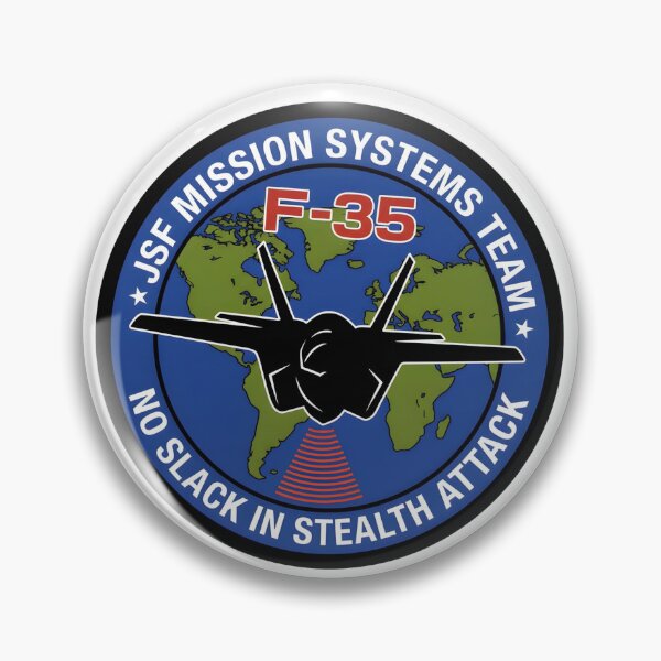 Item preview, F-35 JSF Mission Systems Team Insignia designed and sold by CharlieDesings.