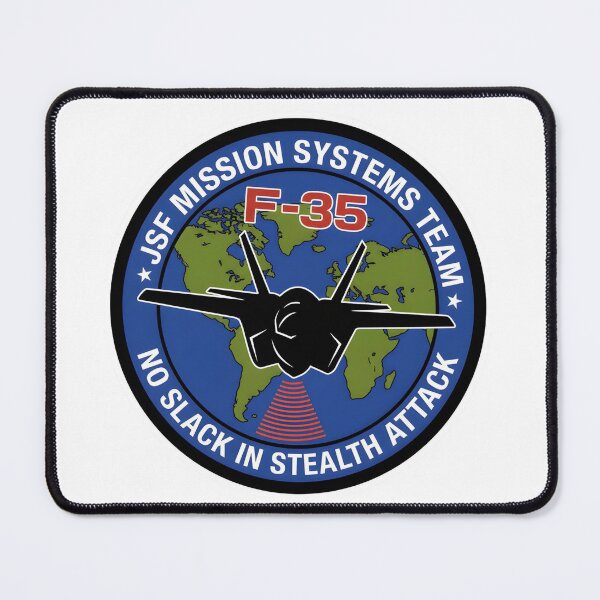 Item preview, F-35 JSF Mission Systems Team Insignia designed and sold by CharlieDesings.