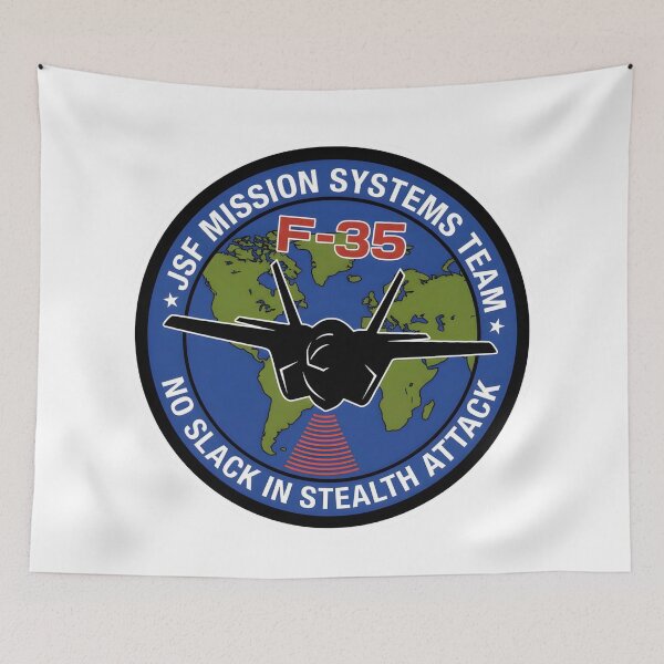 Item preview, F-35 JSF Mission Systems Team Insignia designed and sold by CharlieDesings.