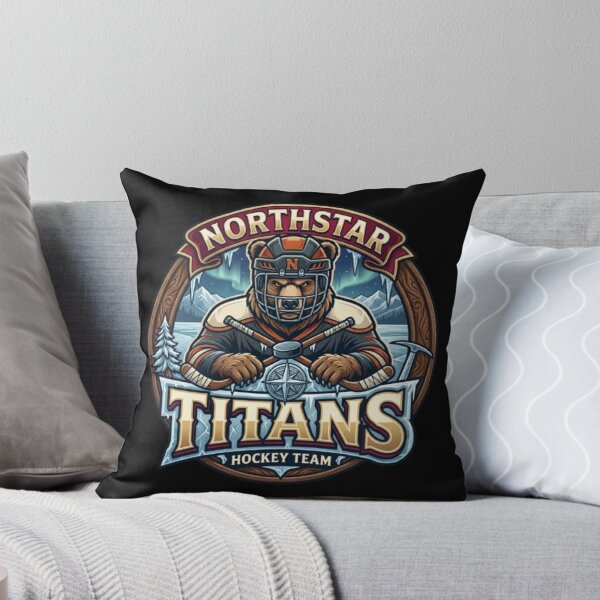 Item preview, Northstar Titans – Fierce Bear Hockey Emblem designed and sold by Dogandesighn.