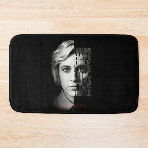 Item preview, Greta Gerwig Split Face Quote Poster designed and sold by Enea Kelo.