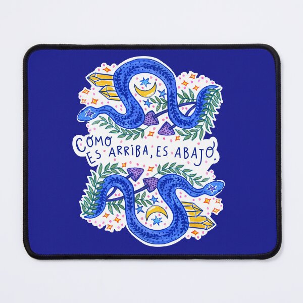 Item preview, Como es arriba, es abajo: Serpientes Místicas y Cristales designed and sold by Lienzo Cósmico.
