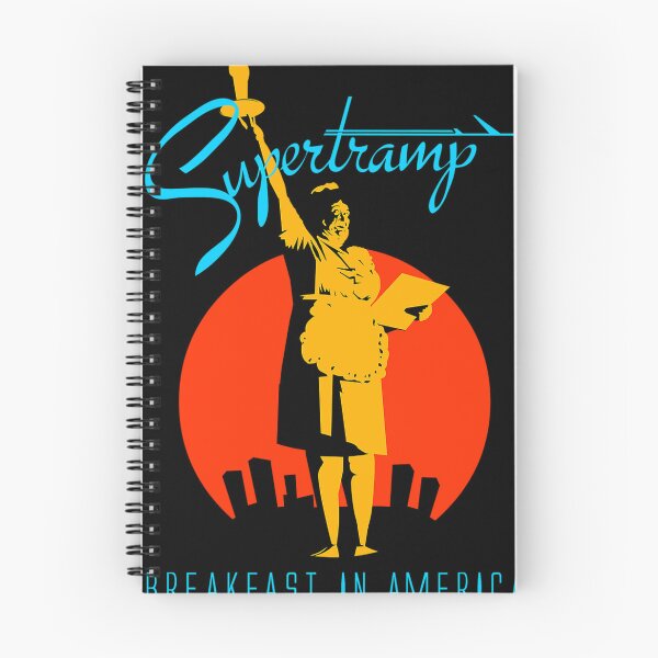 Item preview, Supertramp Breakfast In America T-Shirt   Orange Clear designed and sold by Ruslan75.