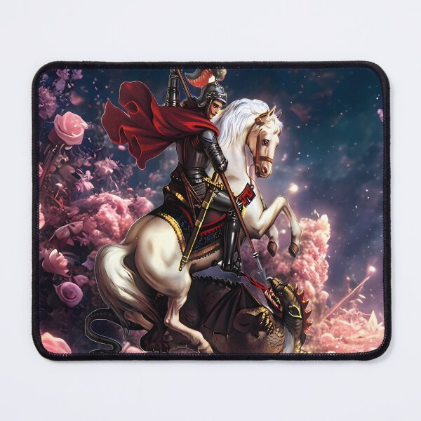 Item preview, Saint George and the Dragon designed and sold by Oddly Blessed.