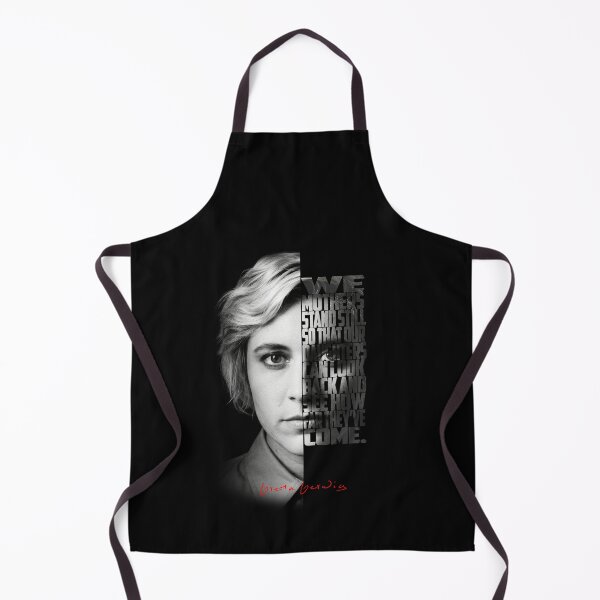 Item preview, Greta Gerwig Split Face Quote Poster designed and sold by Enea Kelo.
