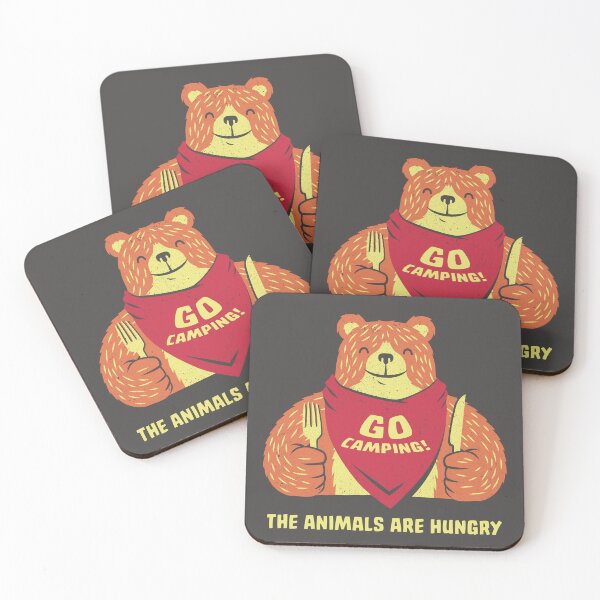 Item preview, Go Camping! The Animals Are Hungry by Tobe Fonseca  designed and sold by Tobe Fonseca®.