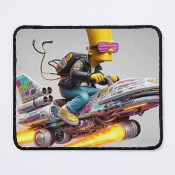 Item preview, “HYPERDRIVE OUTLAW: Neon‑Shaded Rebel Blasting Through a Jet‑Powered Future” designed and sold by Print Fiction.