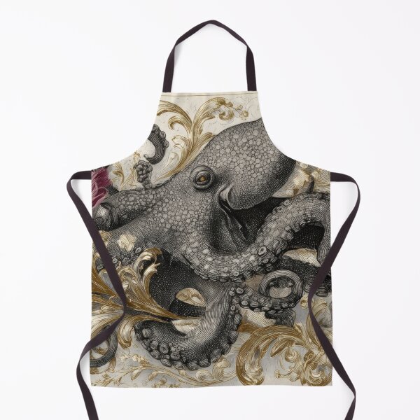 Item preview, Octopus with floral patterns designed and sold by anytka.