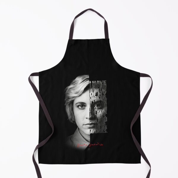 Item preview, Greta Gerwig Split Face Quote Poster designed and sold by Enea Kelo.