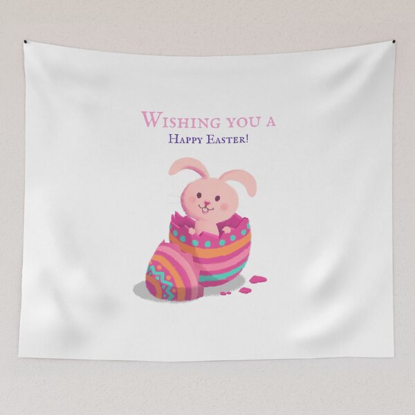 Item preview, Wishing You A Happy Easter! Happy Easter!✨#easter #happyeaster #bunny #egg  designed and sold by Fanybany.