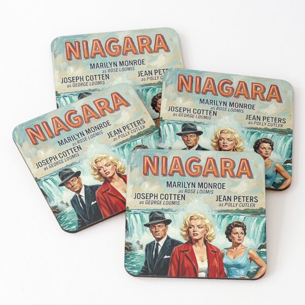 Item preview, Vintage Cinema Art: Niagara (1953) designed and sold by Art's Diner.