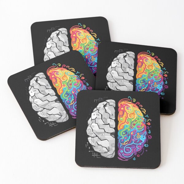 Item preview, Left Brain Right Brain - Logic vs Creativity Art designed and sold by GREENZ0NE.