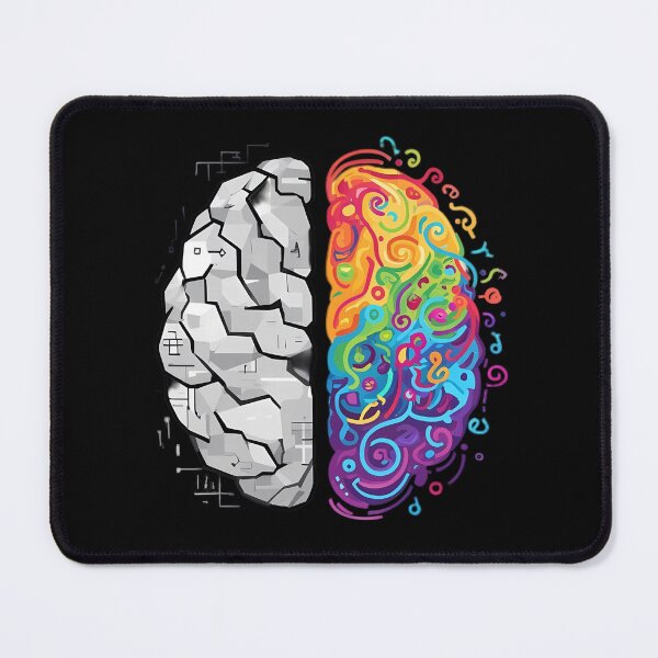 Item preview, Left Brain Right Brain - Logic vs Creativity Art designed and sold by GREENZ0NE.
