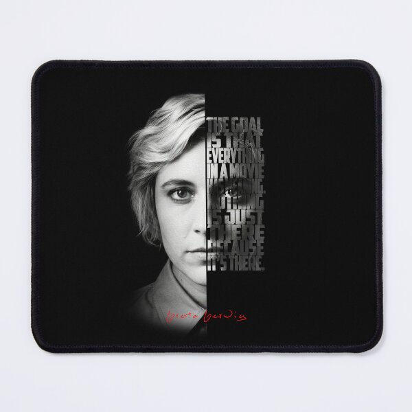Item preview, Greta Gerwig Split Face Quote Poster designed and sold by Enea Kelo.