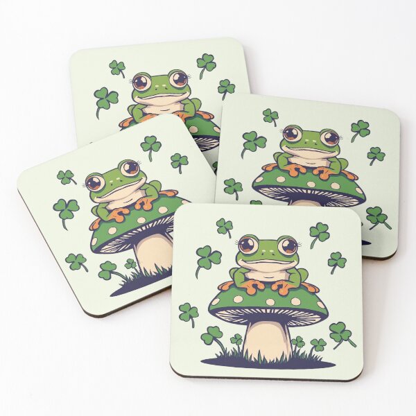 Item preview, Cute Lucky Frog Design designed and sold by Retro-Bloom.