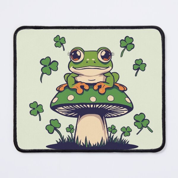 Item preview, Cute Lucky Frog Design designed and sold by Retro-Bloom.