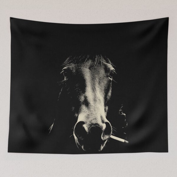Item preview, Low Key Horse Face Smoking Cigarette designed and sold by k3rstman1.