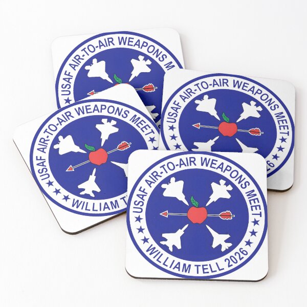 Item preview, USAF William Tell 2026 Air-to-Air Weapons Meet Emblem designed and sold by CharlieDesings.