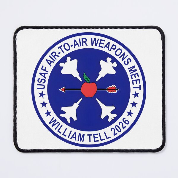 Item preview, USAF William Tell 2026 Air-to-Air Weapons Meet Emblem designed and sold by CharlieDesings.