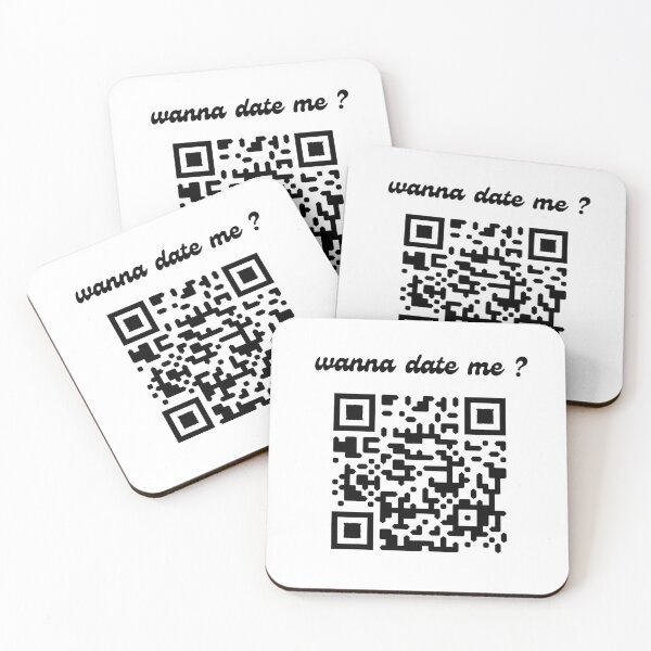 Item preview, The Ultimate Brave Move: QR Code "Will You Date Me?" Interactive Tee designed and sold by randomlyours.