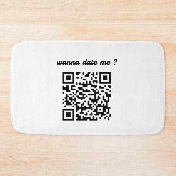 Item preview, The Ultimate Brave Move: QR Code "Will You Date Me?" Interactive Tee designed and sold by randomlyours.