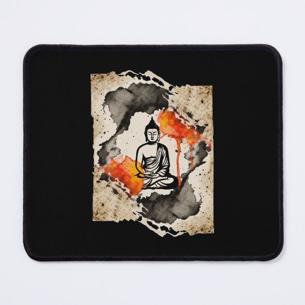 Item preview, Buddha - The Tattered Scroll designed and sold by SignumShop.
