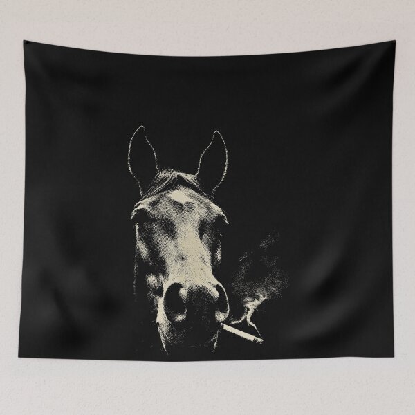 Item preview, Low Key Horse Smoking Cigarette designed and sold by k3rstman1.