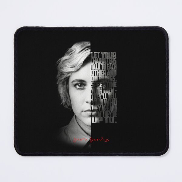Item preview, Greta Gerwig Split Face Quote Poster designed and sold by Enea Kelo.