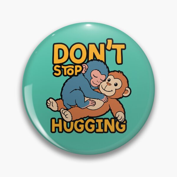 Item preview, Punch the Monkey - "Don't Stop Hugging" designed and sold by MZS Studio.