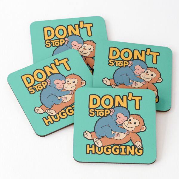 Item preview, Punch the Monkey - "Don't Stop Hugging" designed and sold by MZS Studio.