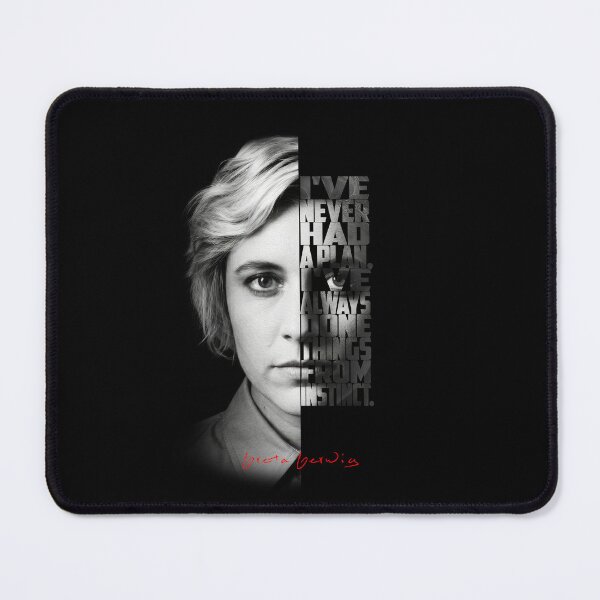Item preview, Greta Gerwig Split Face Quote Poster designed and sold by Enea Kelo.