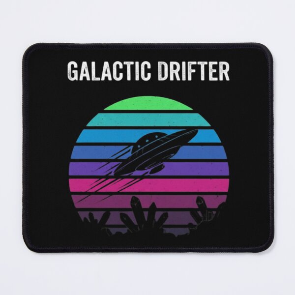 Item preview, Galactic Drifter – Retro UFO Design designed and sold by Dogandesighn.